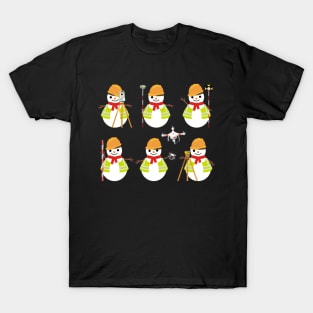 SNOWMAN SURVEYOR TEAM T-Shirt